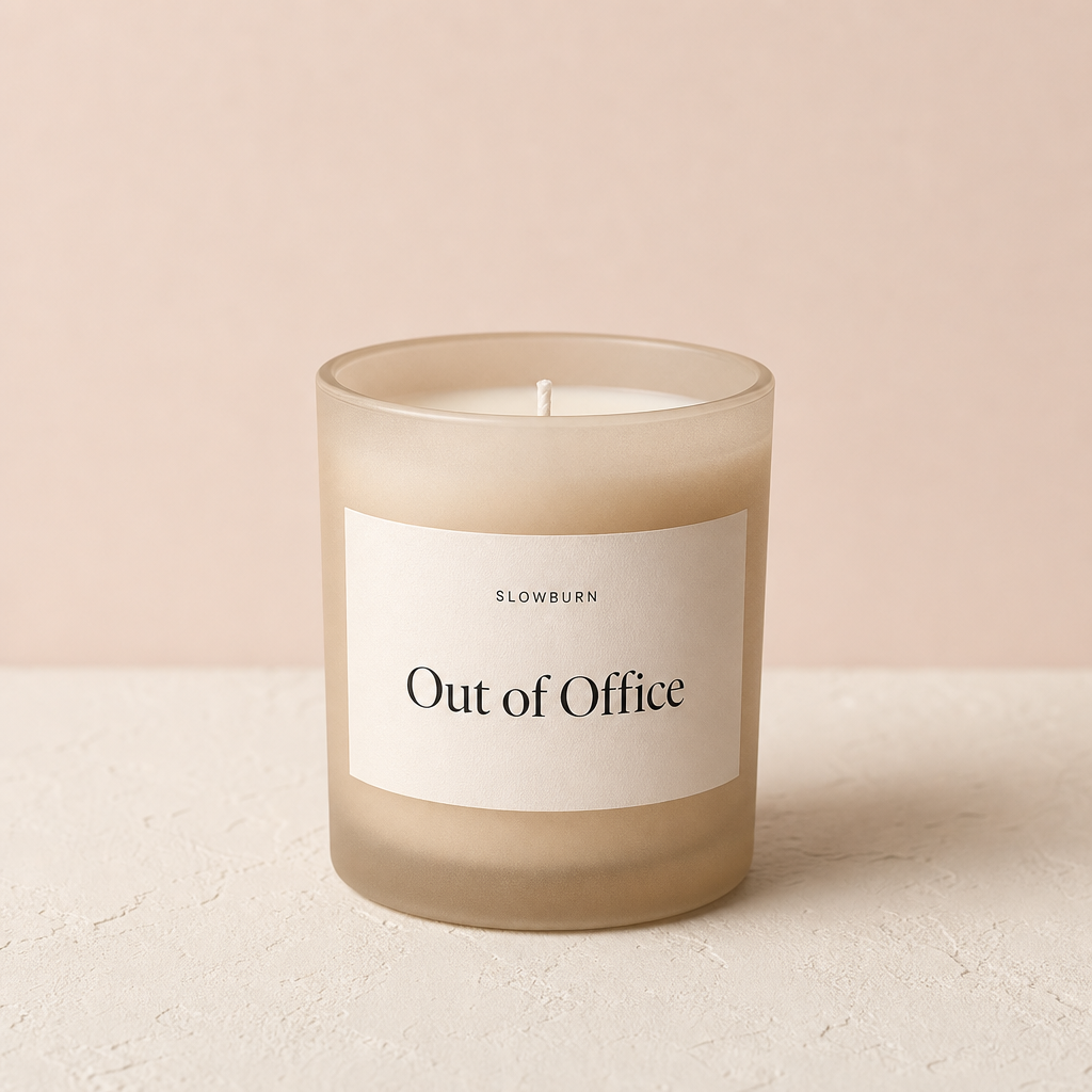 Out of Office candle