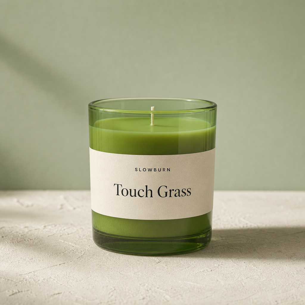 Touch Grass candle